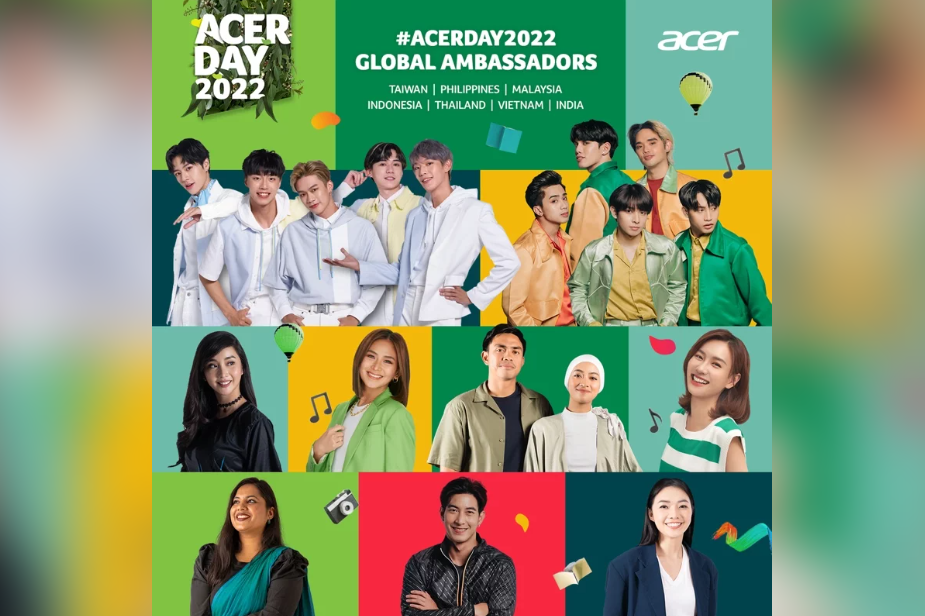 Acer Day 21天減碳挑戰今開跑 原子少年地球任行動大使